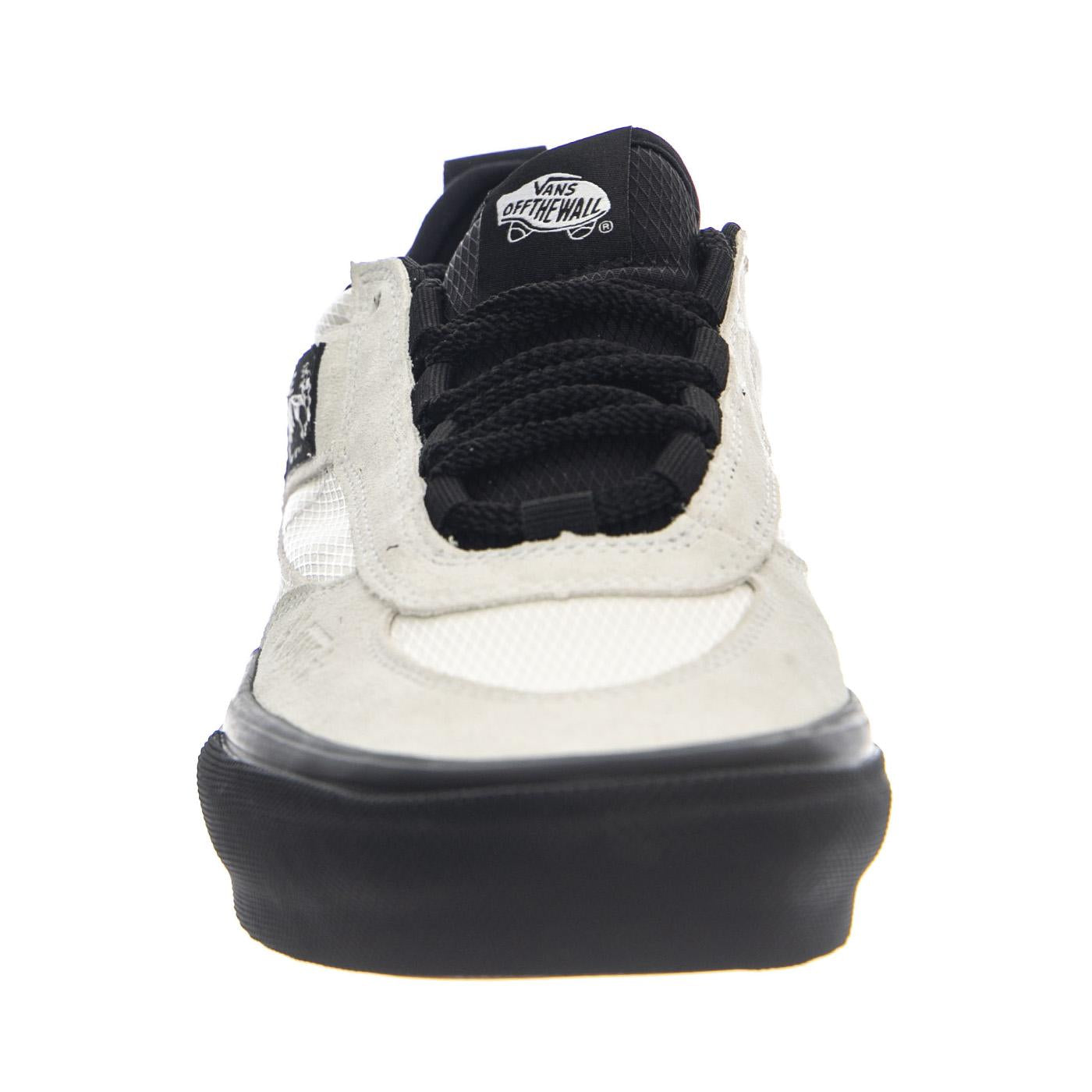 Vans Skate Safe Low Atiba Bone White/Black - Scarpe Stringate Uomo Bianche VN000EEHBWI1 . VANS 