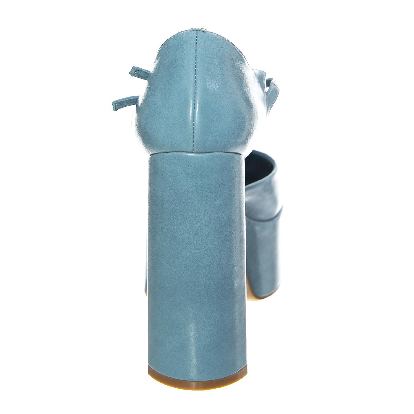 W' Leila Blue Patent - Scarpe Donna Blu JCSR726PG-19-004-BLU  JEFFREY CAMPBELL 