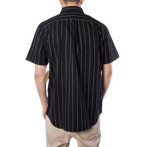 Gilbert Crockett Stripe Shirt - Black / Frost Grey VA3161D7I  VANS 