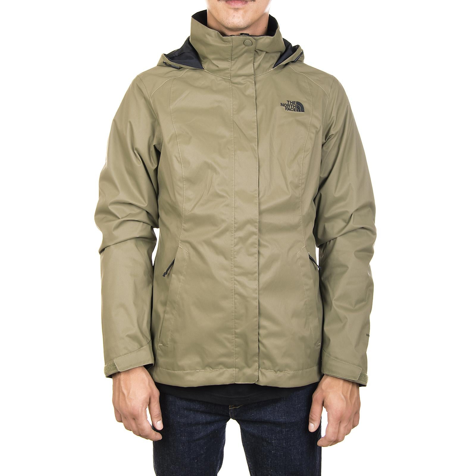 W EVOLVE II TRI JKT BURNT OLIVE GRN T0CG567D6  THE NORTH FACE 