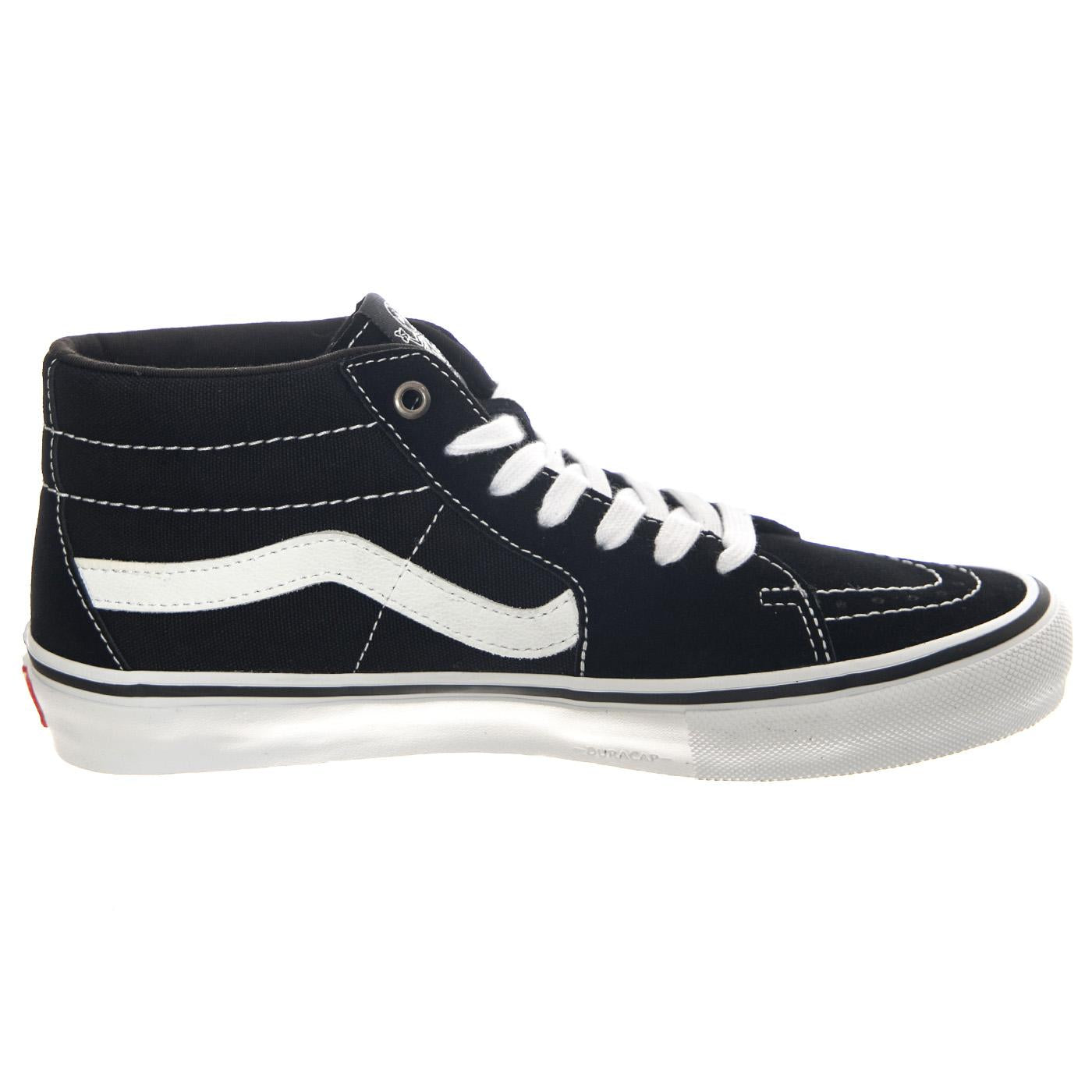 Skate Grosso Mid - Scarpe Stringate Profilo Alto Uomo Nere VN0A5FCGMCG1  VANS 