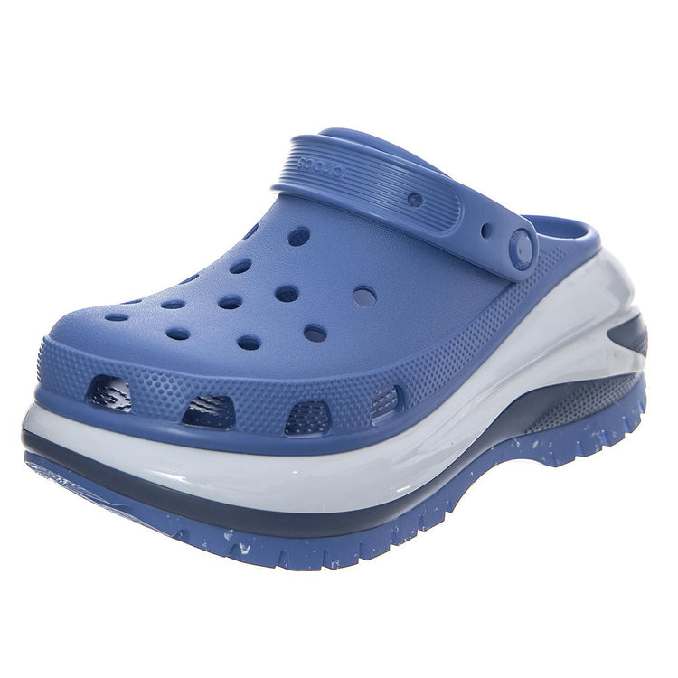Classic Mega Crush Clog Elemental Blue - Sandali Donna Blu CR.207988-EMBL  CROCS 