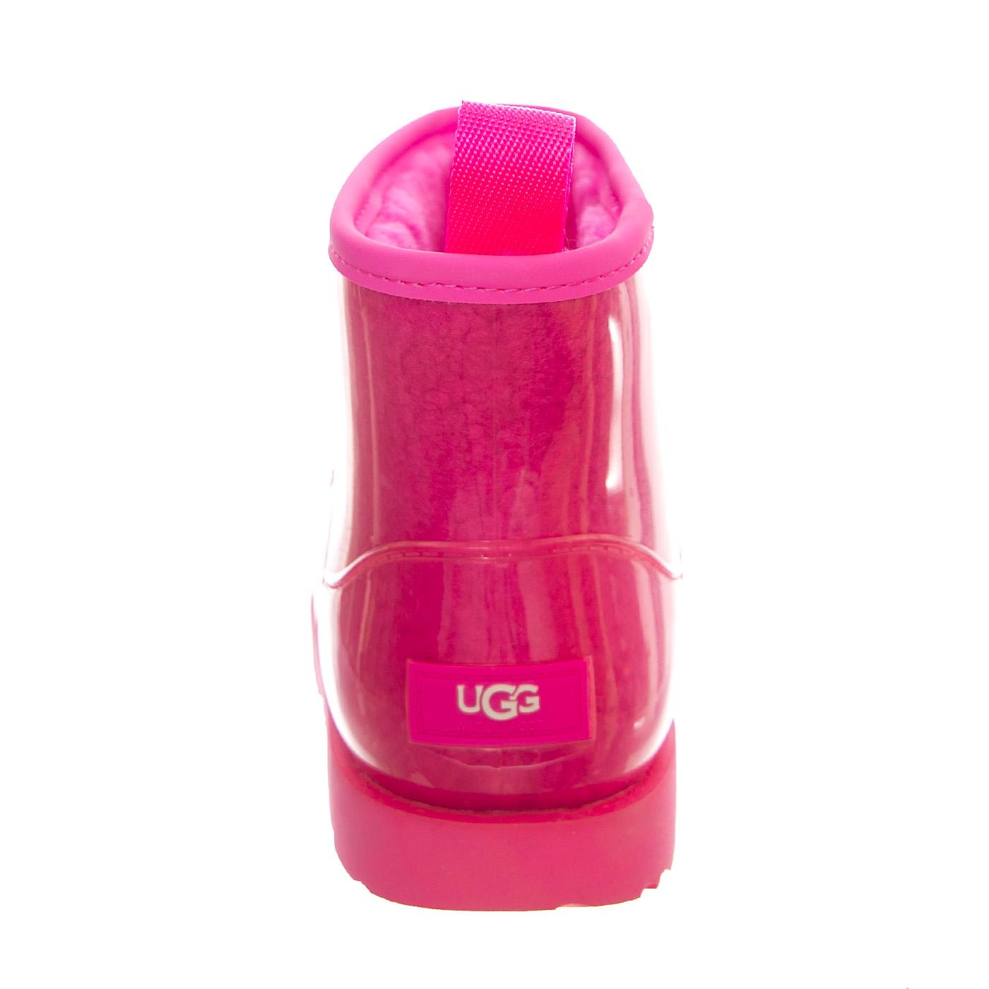 Classic Clear Mini II Taffy Pink K - Stivaletti Bambino Rosa UGKCLCLEMTP1112386K  UGG 