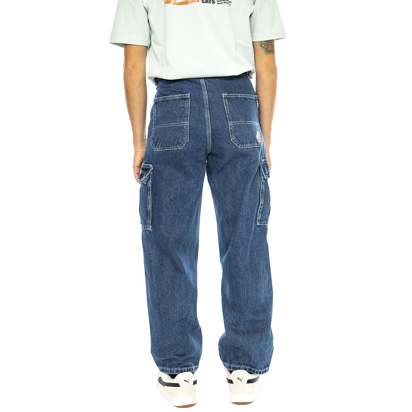 Creager Pant Washed Blue - Pantaloni Denim Jeans Uomo Blu CREAGER PANT - WASHED BLUE  WASTED PARIS 