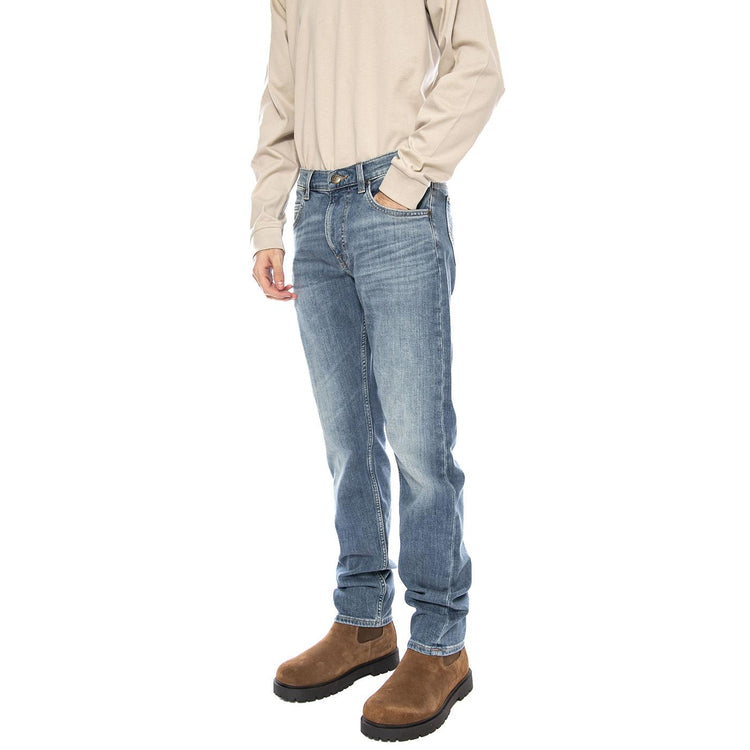 Rider Wesley Denim Jeans - Pantaloni Denim Jeans Uomo Blu 112371296  LEE 