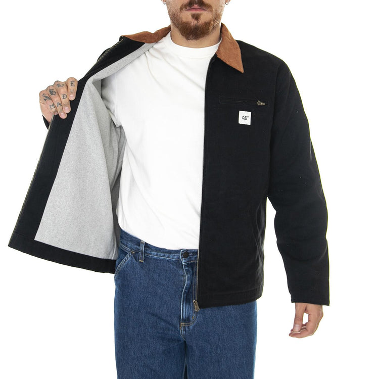 Peoria Jacket Black - Giacca Invernale Uomo Nera 6040055-10158  CAT 