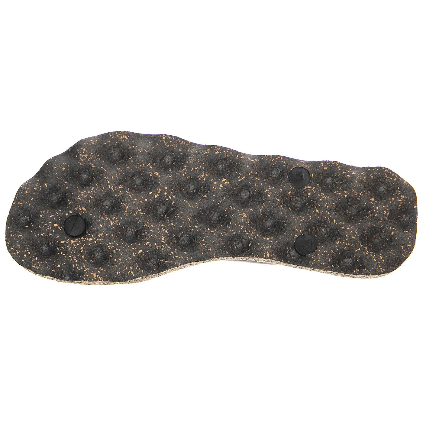 Base L Rubber Strape Black - Sandali Donna Donna Neri P018109001-BLACK  ASPORTUGUESAS 