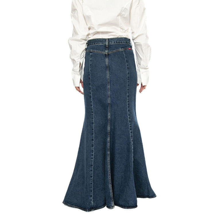 Mermaid Skirt Enchantment Dark Indigo Flat Finish - Gonna Denim Jeans Blu A8726-0001  LEVIS 
