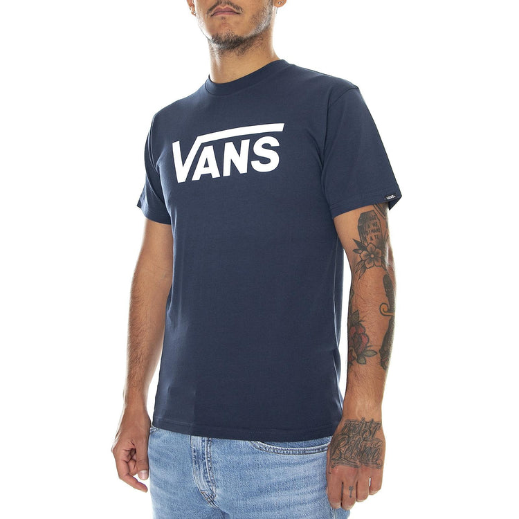 Classic - Maglietta Girocollo Uomo Blu VN000GGG5S21  VANS 