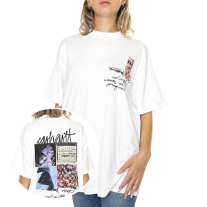 W' S/S Immerse T-Shirt White - Maglietta Girocollo Donna Bianca I033680.02XX  CARHARTT WIP 