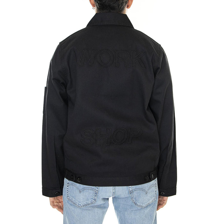 Ol x Dickies Workshop Jacket Black - Giacca Estiva Uomo Nera DK0A4Y2EBLK1  DICKIES 