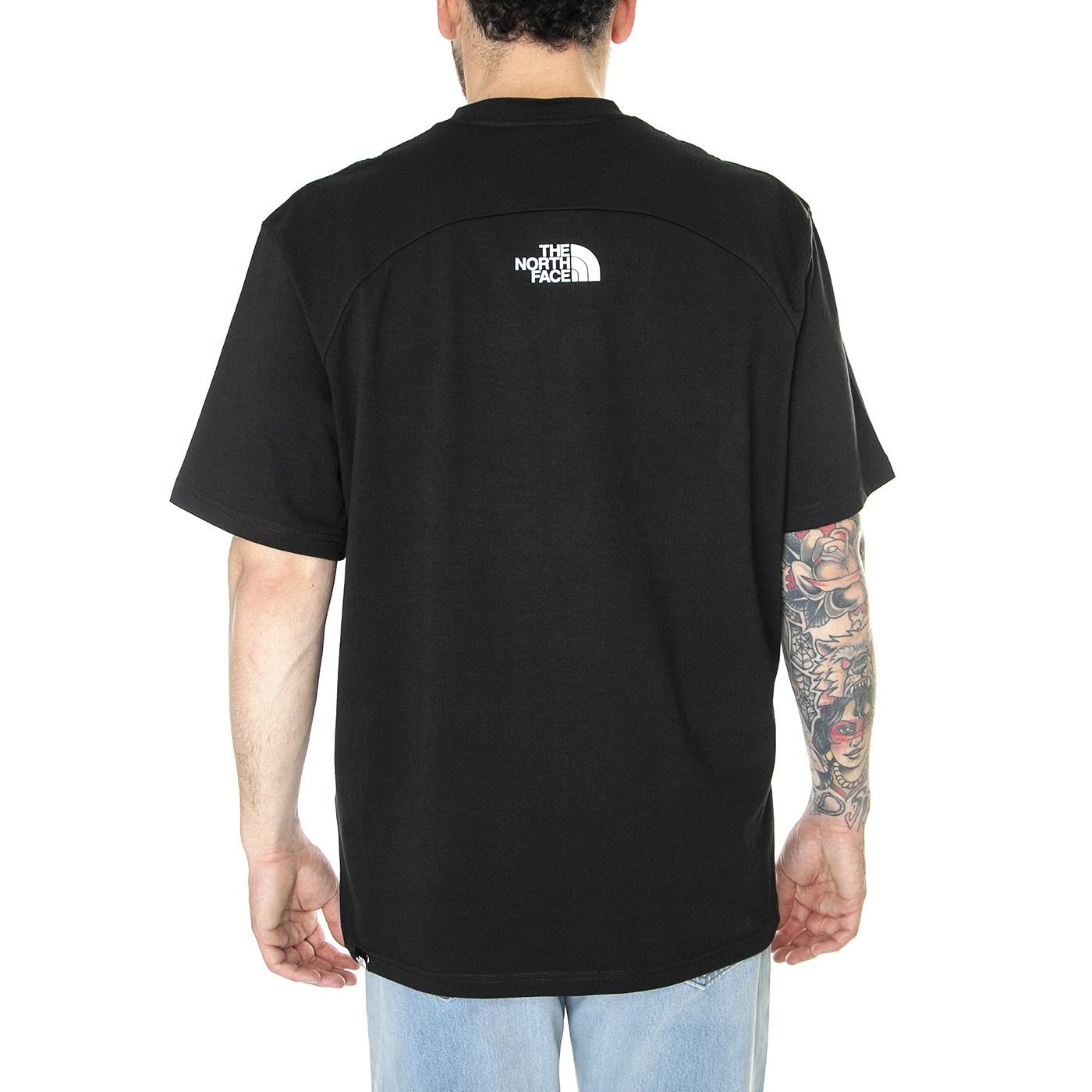 M' Summer Logo T-Shirt Black - Maglietta Girocollo Uomo Nera NF0A823AJK31  THE NORTH FACE 