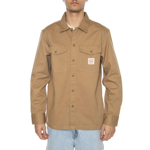 Autunno / Inverno - LS Workwer WW Tiger's Eye Twill Brown - Camicia Uomo Marrone 003O2-0001  LEVIS 