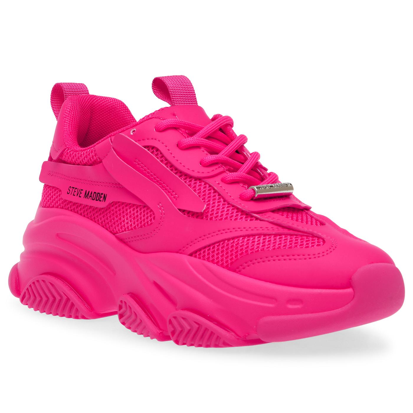 Possession Bright Fuchsia - Scarpe Stringate Profilo Basso Donna Viola SMPPOSSESSION-BFUC  STEVE MADDEN 