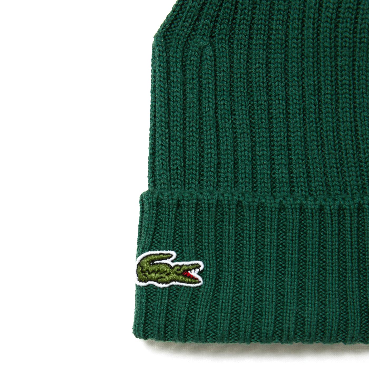 Berretto RB0001-132 Beanie Hat - Cappellino a Cuffia Verde RB0001-132  LACOSTE 