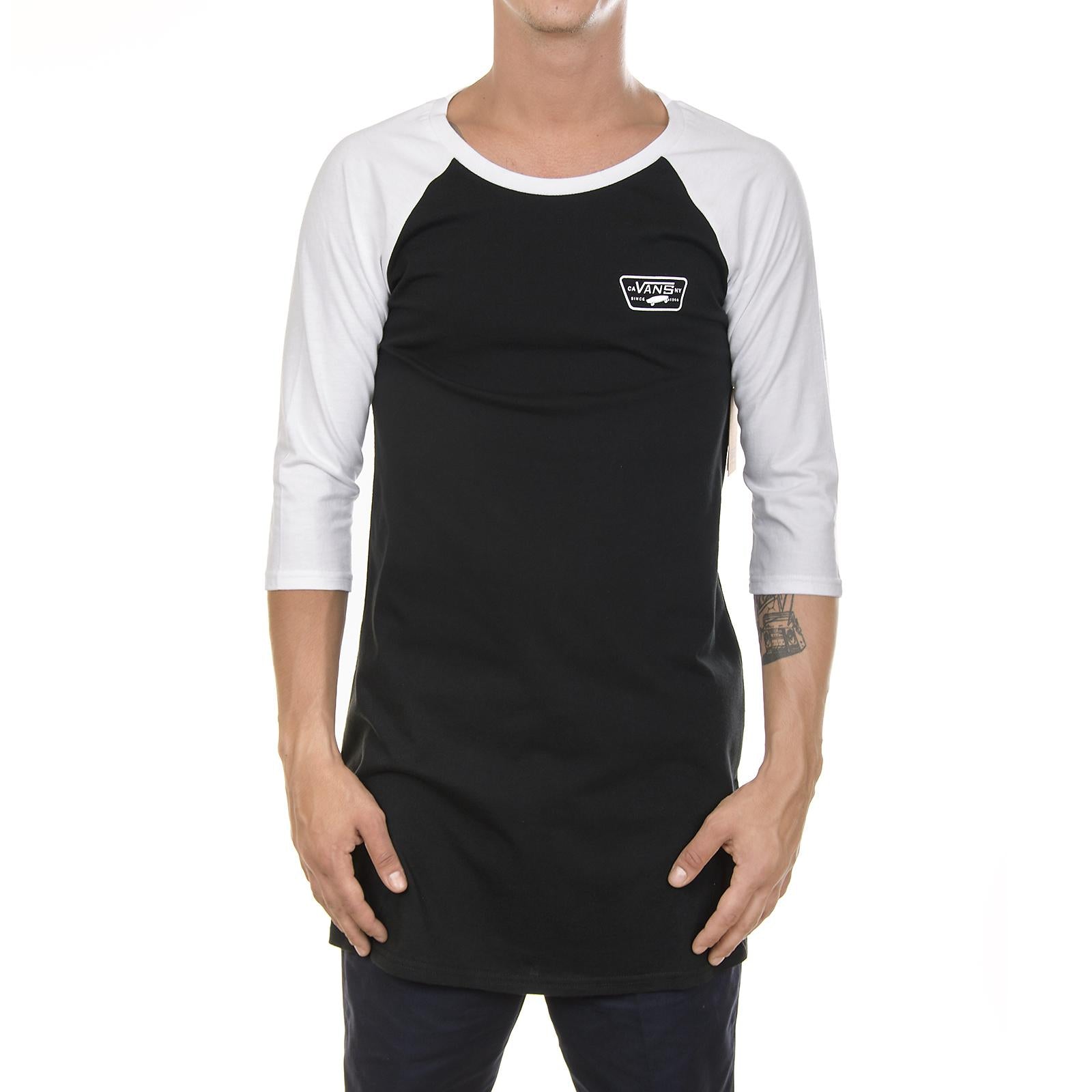 WM FULL PATCH RAGLAN Black VA3ANLBLK  VANS 