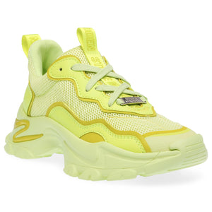Manerva Neon Lime - Scarpe Stringate Profilo Basso Donna Verdi SMPMANERVA-NEO  STEVE MADDEN 