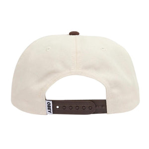 Obey Shade 5 Panel Snapback Unbleached Multi - Cappellino con Visiera Multicolore 100490113-UBL  OBEY 
