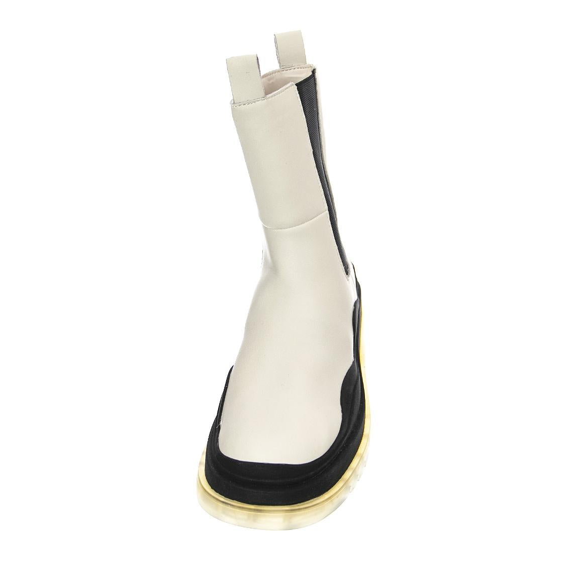 Challenger - Stivali Donna Bianchi / Bone SMSCHALLENGER-BON  STEVE MADDEN 