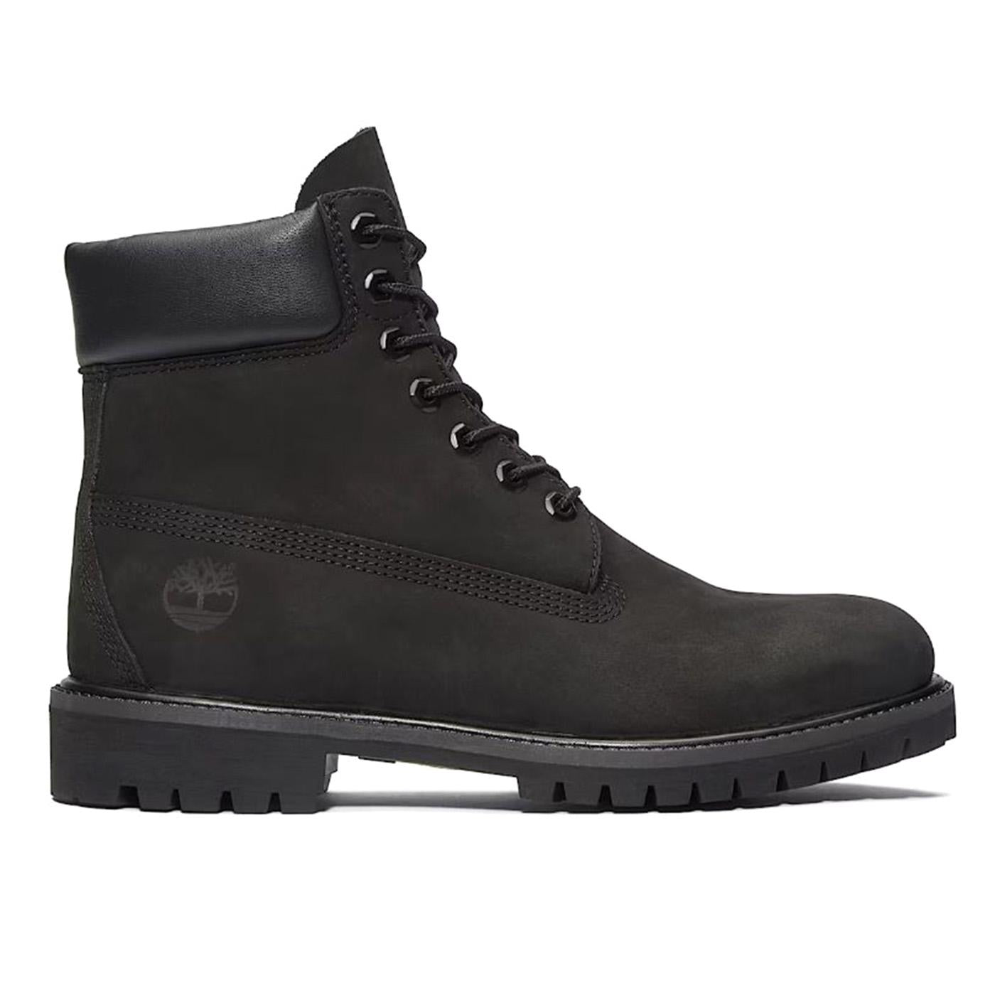 Timberland Premium 6 Inch Lace Up Waterproof Boot Black - Stivaletti Donna Neri TB08658A0011  TIMBERLAND 