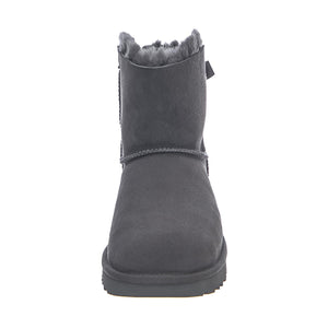Mini Bailey Bow II - Grey - Stivaletti alla Caviglia Donna Grigi UGSBLBOWMGY1016501W  UGG 