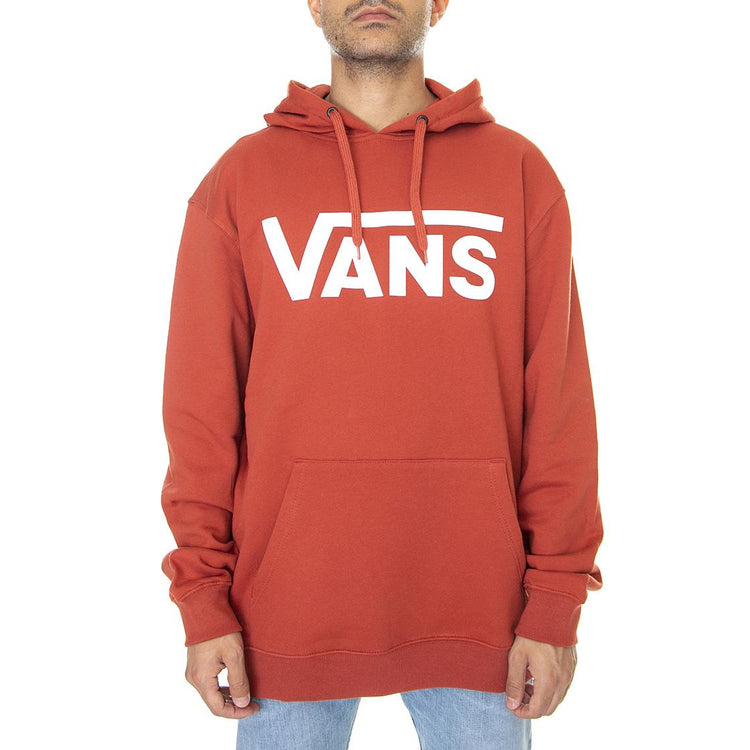 Vans Classic - Felpa con Cappuccio Uomo Rossa / Chili Oil VN0A456BSQ61  VANS 
