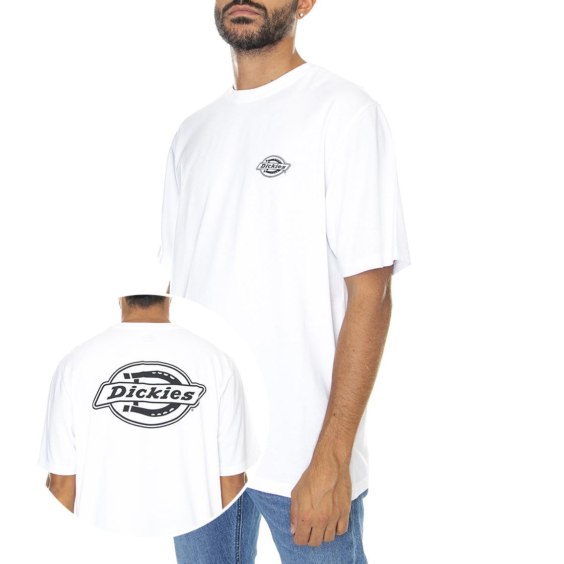 Holtville Tee SS White - Maglietta Girocollo Uomo Bianca DK0A4Y3AWHX1  DICKIES 