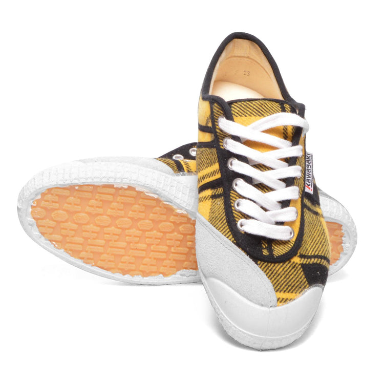 Basic Wool Black / Yellow Check 75798_4  KAWASAKI 