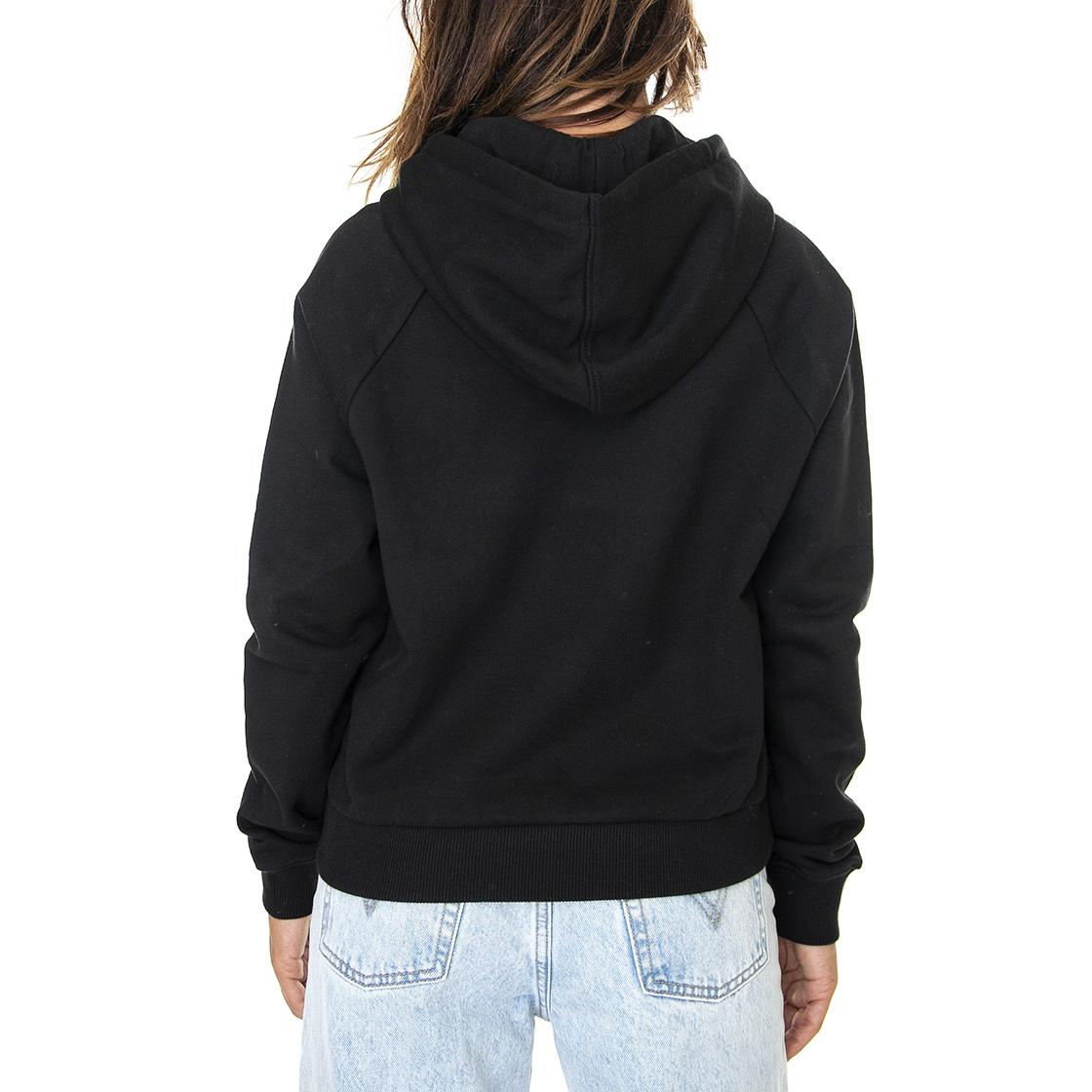 Wm Flying V Ft Boxy - Felpa con Cappuccio Donna Nera VN0A4BG3BLK1  VANS 