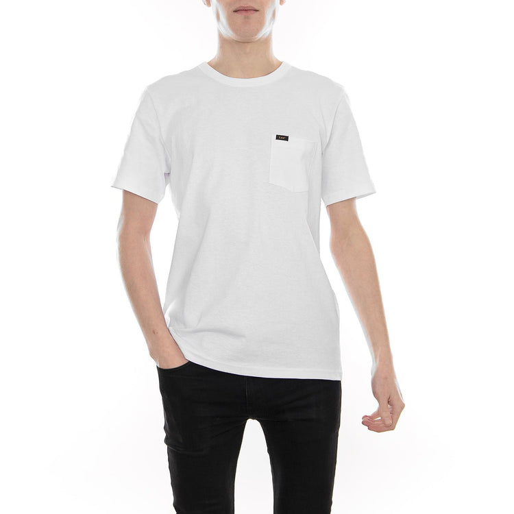 POCKET TEE WHITE L61IRE12  LEE 