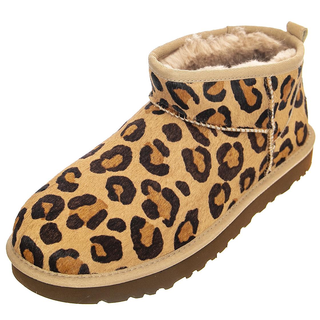 Classic Ultra Mini Spotty Natural - Stivaletti Profilo Basso Donna Leopardo / Multicolore UGSCLUMSNAT1134523W  UGG 