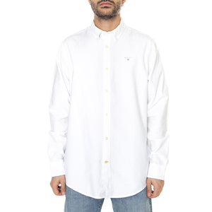 M' Oxtown Tailored Shirt White - Camicia Uomo Bianca MSH5301-WH11-SS23  BARBOUR 