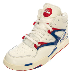 Pump Omni Zone II - Scarpe Stringate Profilo Alto Uomo Bianche / Multicolore HR0035  REEBOK 