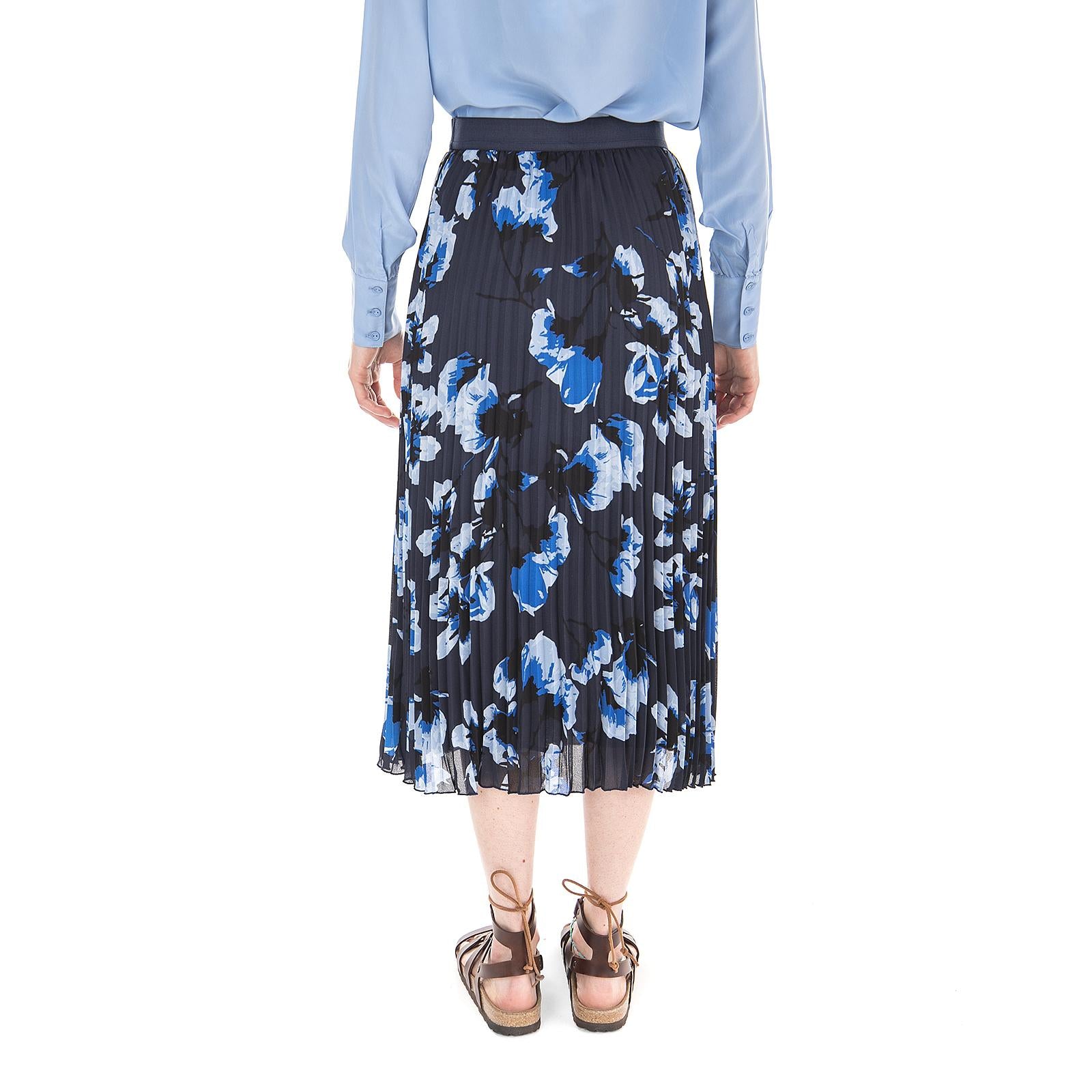 Chloe - Gonna Blu con Stampa 155810098-6005  MINIMUM 