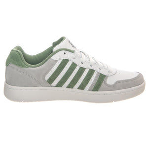 Court Pasilades White / Grey Shoes - Scarpe Stringate Profilo Basso Uomo Bianche / Multicolore 06931-950-M  K-SWISS 