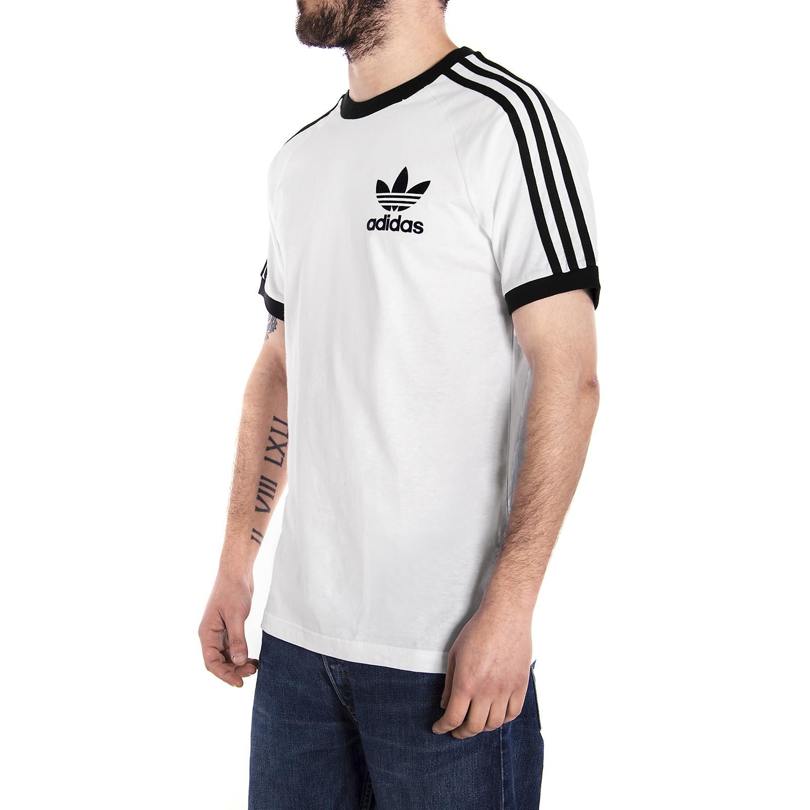 CLFN TEE WHITE/BLACK AZ8128  ADIDAS 