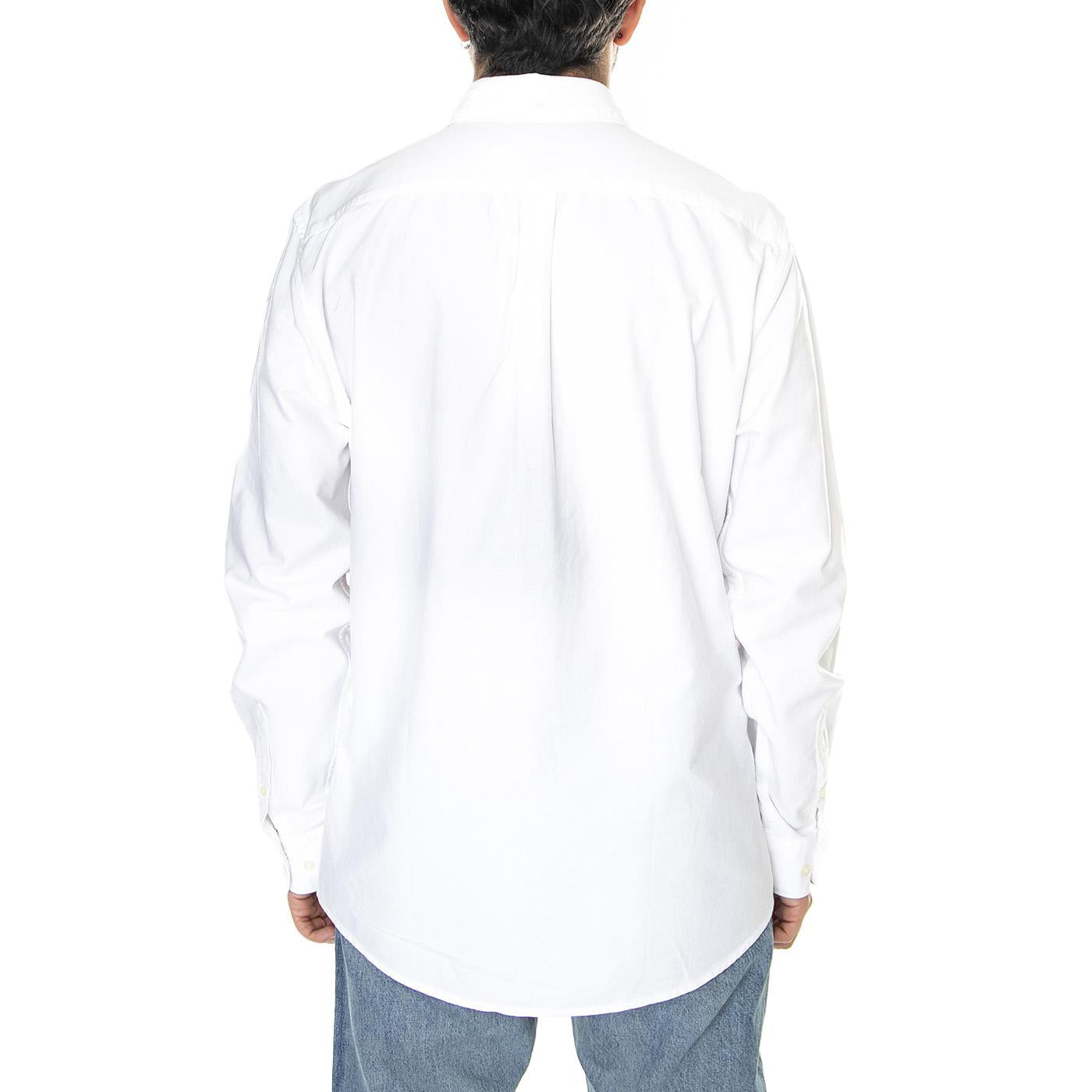 M' Oxtown Tailored Shirt White - Camicia Uomo Bianca MSH5301-WH11-SS23  BARBOUR 