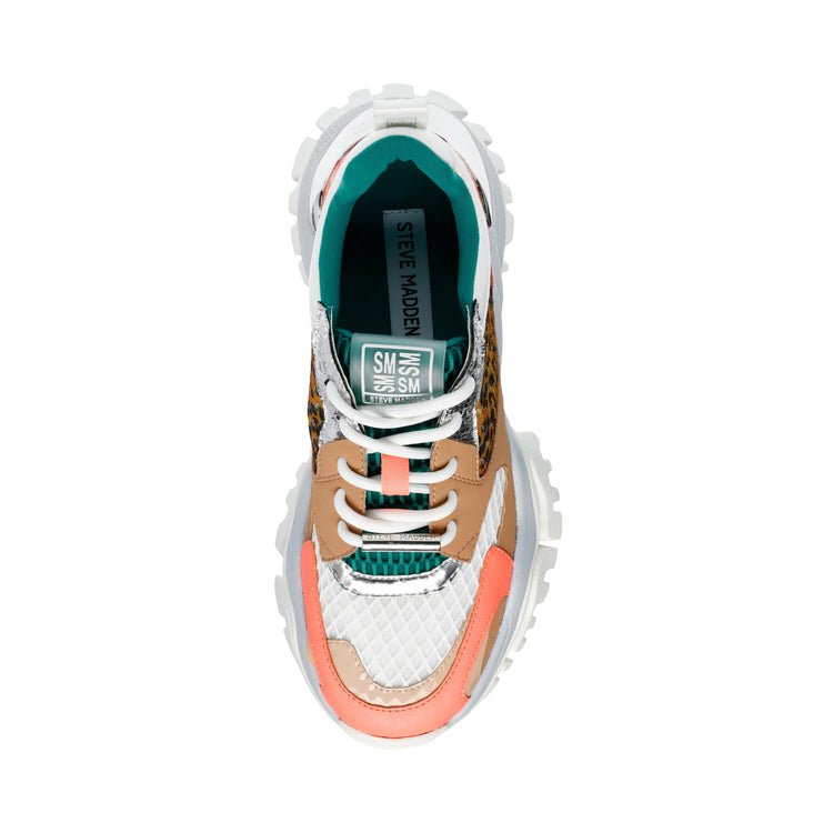 Trilling Coral / Multi - Scarpe Stringate Profilo Basso Donna Corallo / Multicolore SMPTHRILLING-COR  STEVE MADDEN 