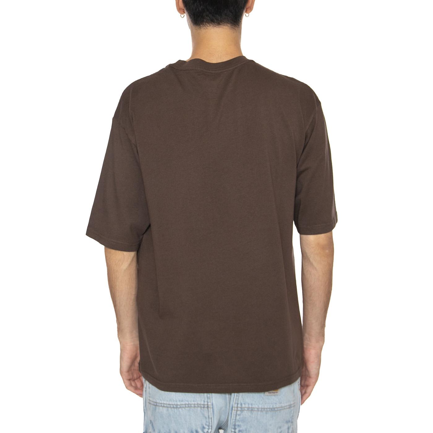 SS Workwear Tee Bracken Brown - Maglietta Girocollo Uomo Marrone A5850-0025 . LEVIS 