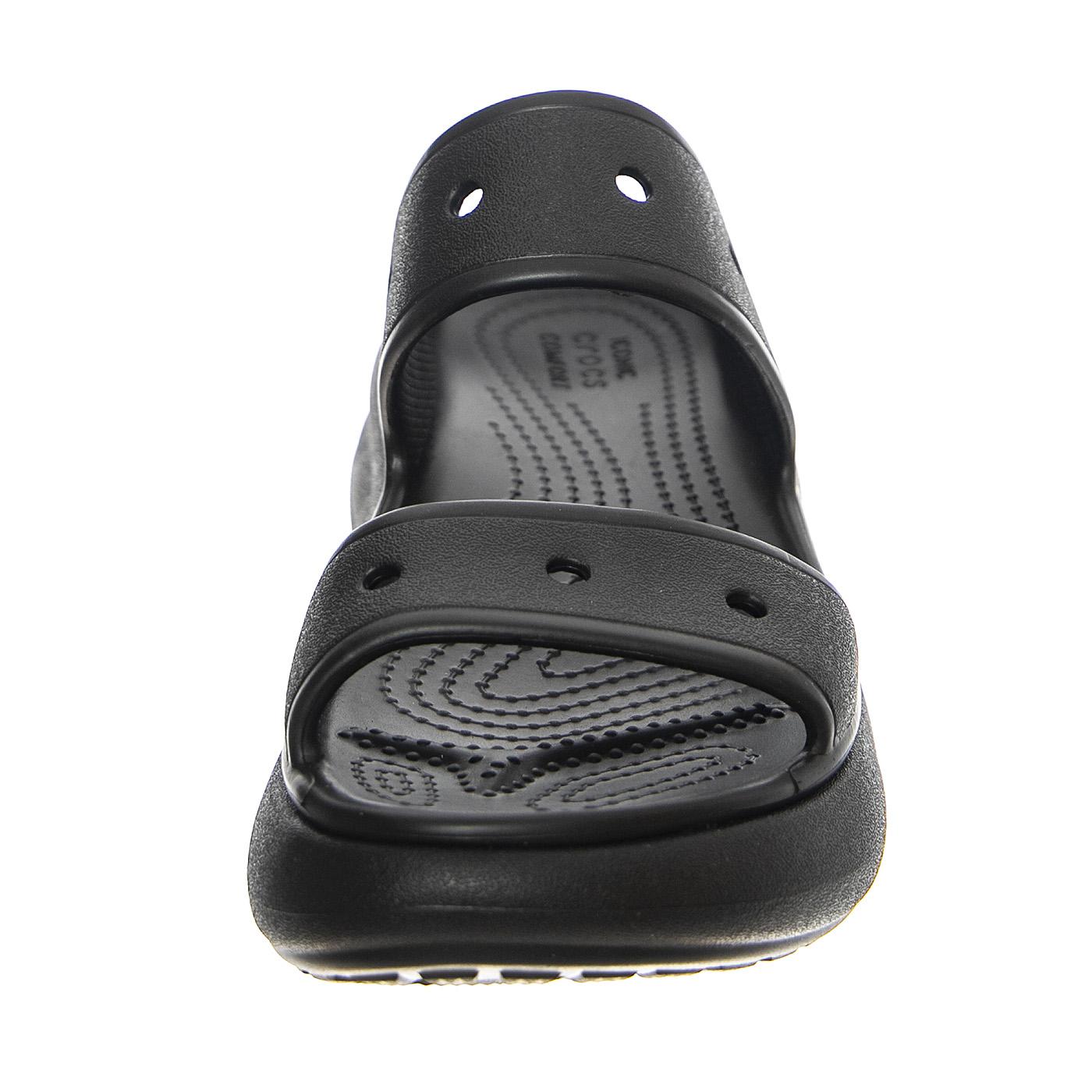 W' Classic Crush Sandal W BLK - Sandali Donna Neri CR.207670-BLK  CROCS 