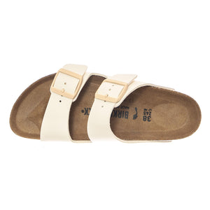 Arizona Birko Flor Narrow Fit Eggshell - Sandali Donna Bianchi 1027339 EGL BIRKENSTOCK 
