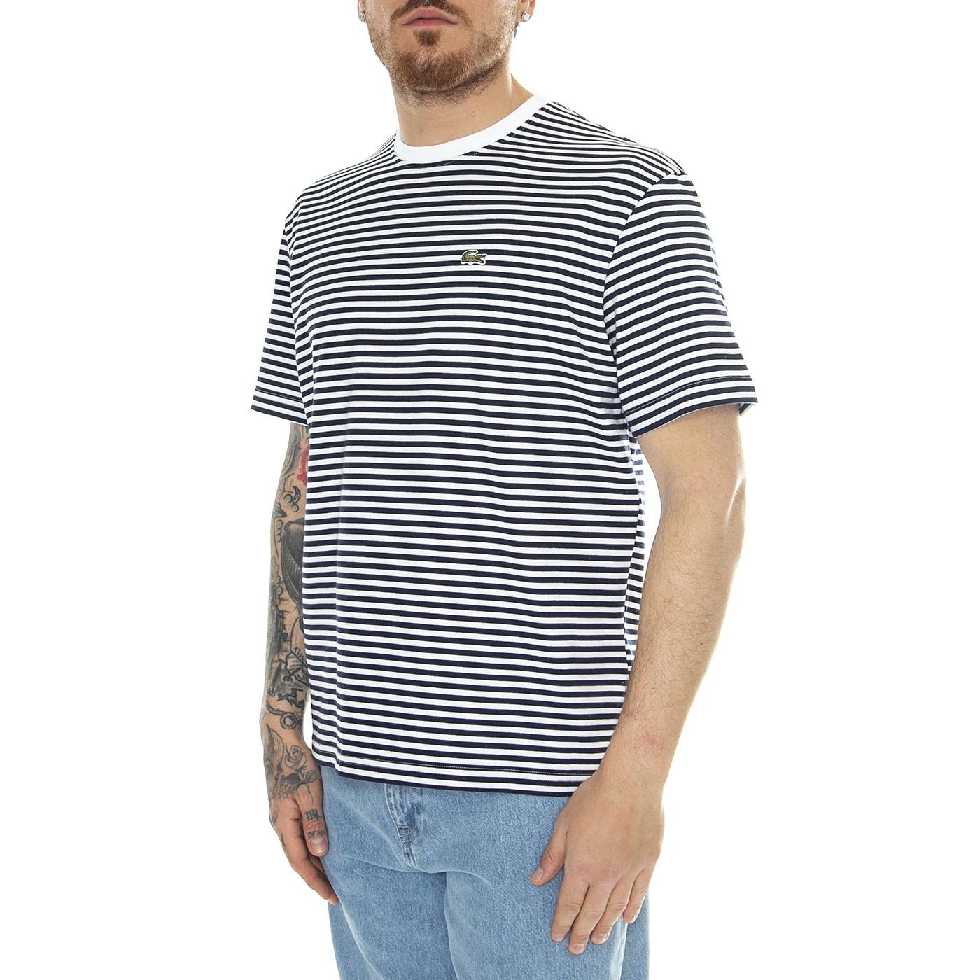 T-Shirt 522 Multicolored - Maglietta Girocollo Uomo Multicolore TH9749-522  LACOSTE 