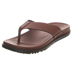 Wainscott Flip Cognac Leather - Sandali Uomo Marroni UGMWAIFLCLTH1117475M  UGG 