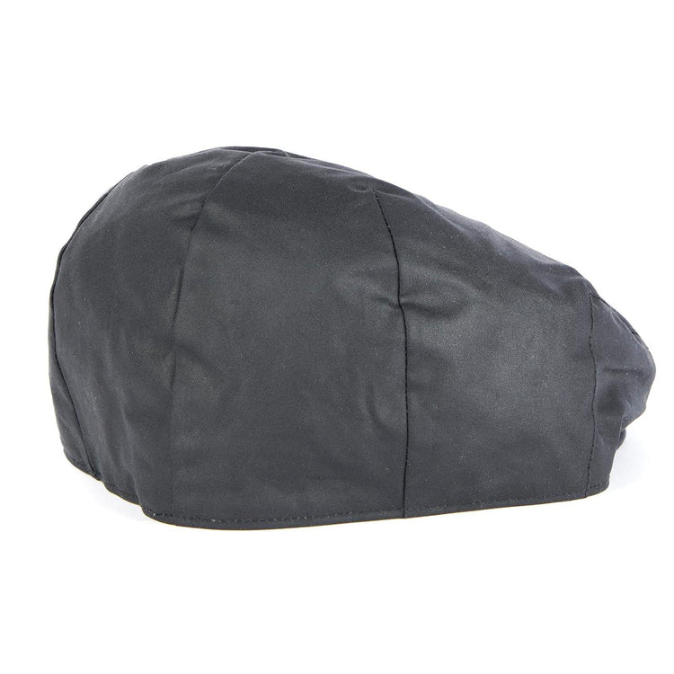Wax Flat Cap Black Greystone - Cappello a Coppola Nero 222MMHA0003-BK31  BARBOUR 