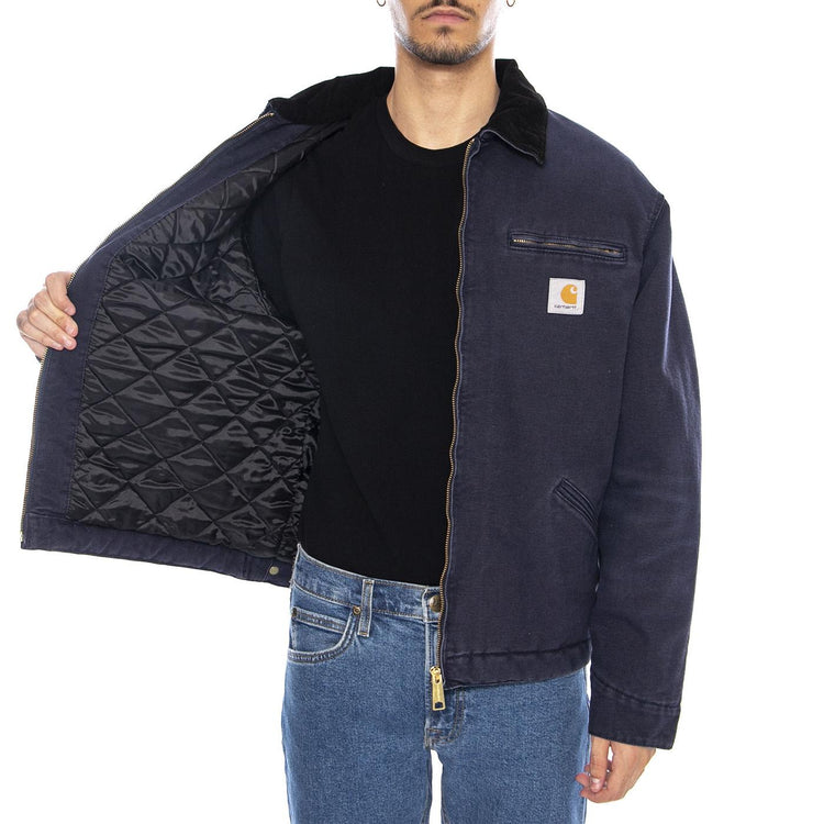'OG Detroit' Jacket Dark Navy / Black - Giacca Uomo Blu I035614.0DI4O  CARHARTT WIP 