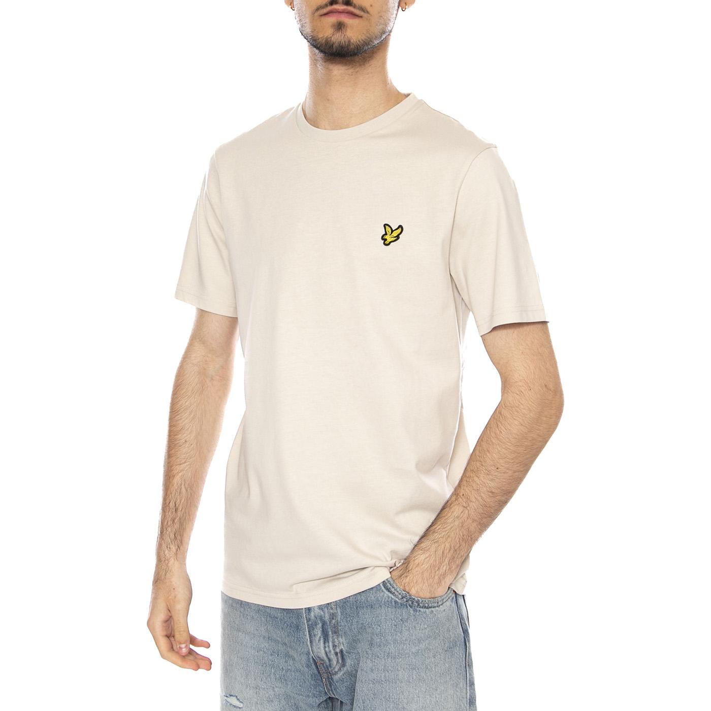 Plain T-Shirt Cove - Maglietta Girocollo Uomo Beige TS400VOG W87 LYLE & SCOTT 