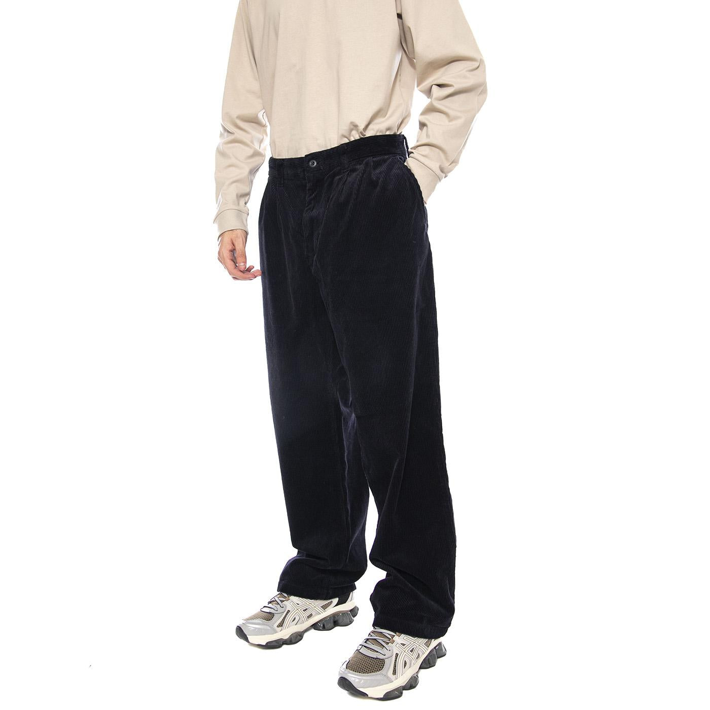 Evan Pant Dark Navy - Pantaloni Uomo Blu I033757.1C02  CARHARTT WIP 