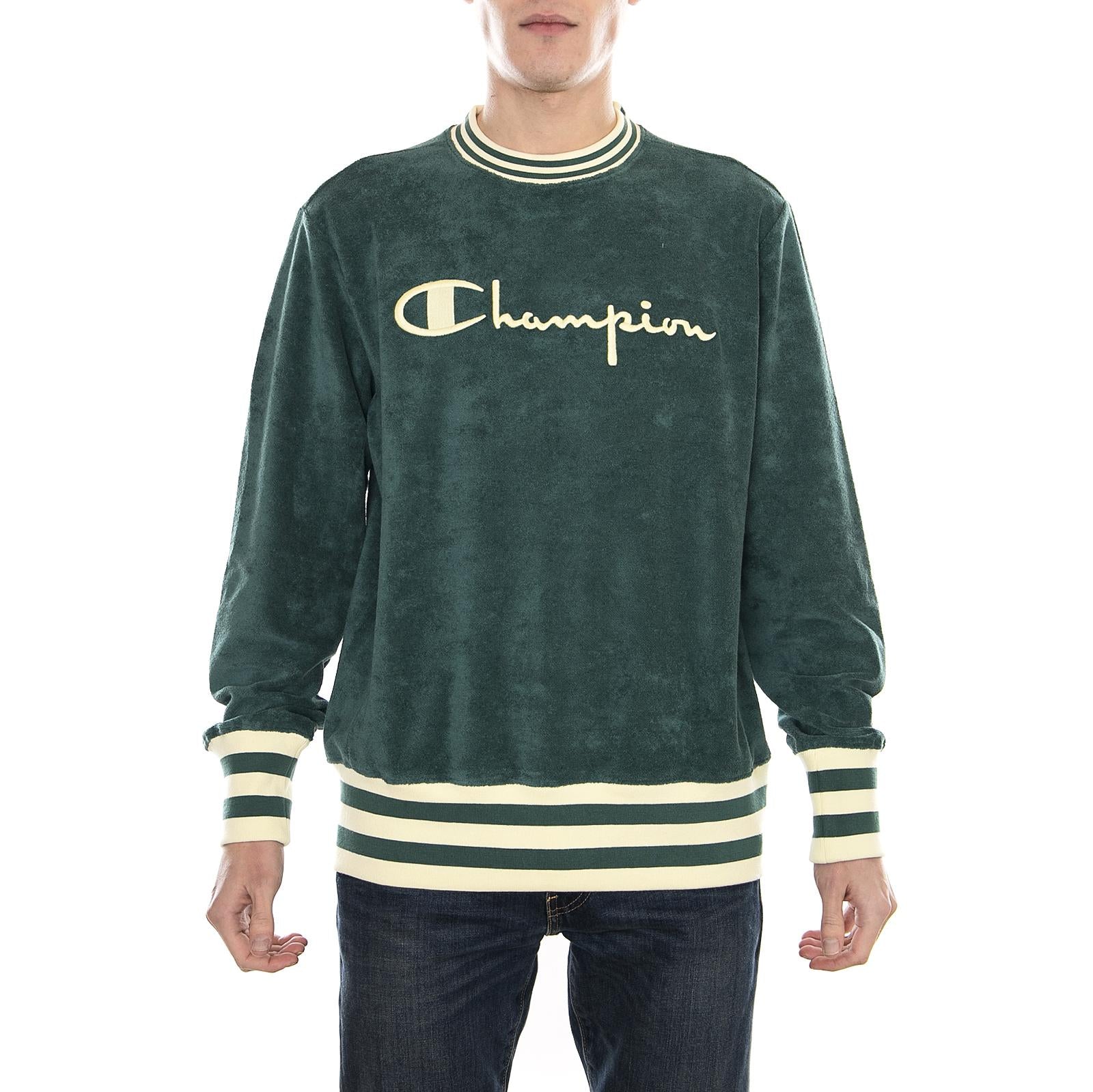 Crewneck Sweatshirt MLG/ETG Green 211685-GS531  CHAMPION 