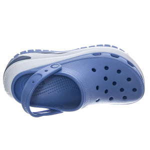 Classic Mega Crush Clog Elemental Blue - Sandali Donna Blu CR.207988-EMBL  CROCS 