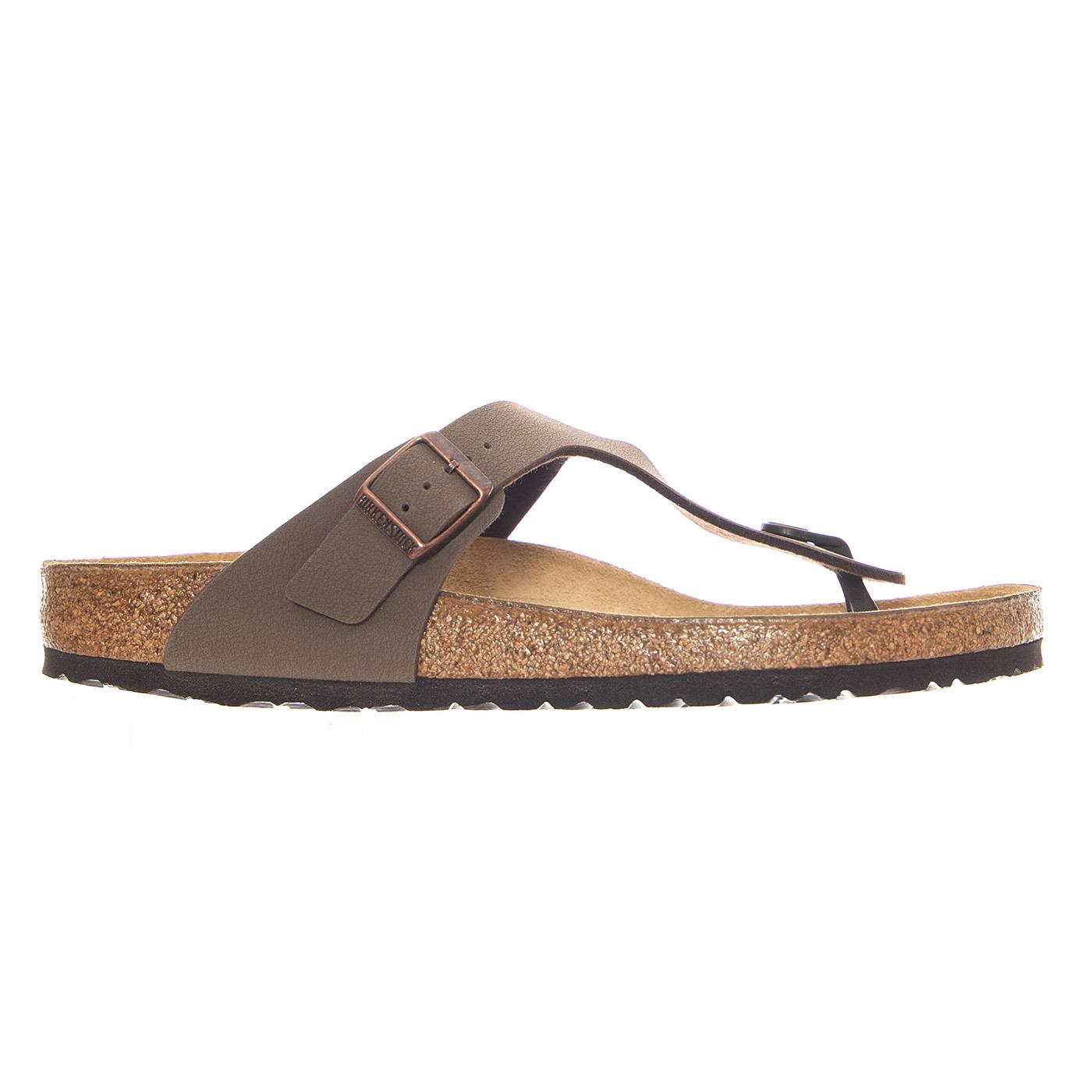 Gizeh Birkibuc Regular Fit Mocca - Sandali Uomo / Donna Marroni 043751 MCA BIRKENSTOCK 